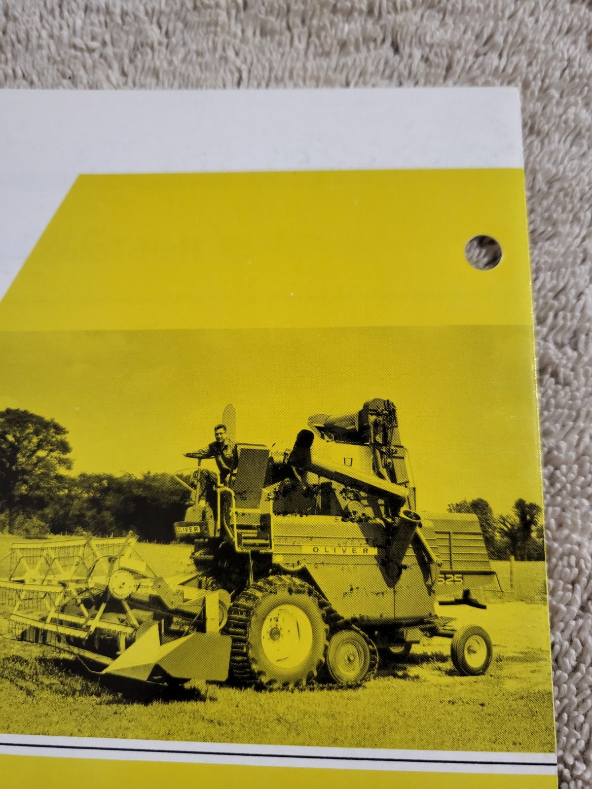 Vintage 1960’s ARPS Tire Traction BROCHURE Allis Chalmers Tractor Oliver IH IHC