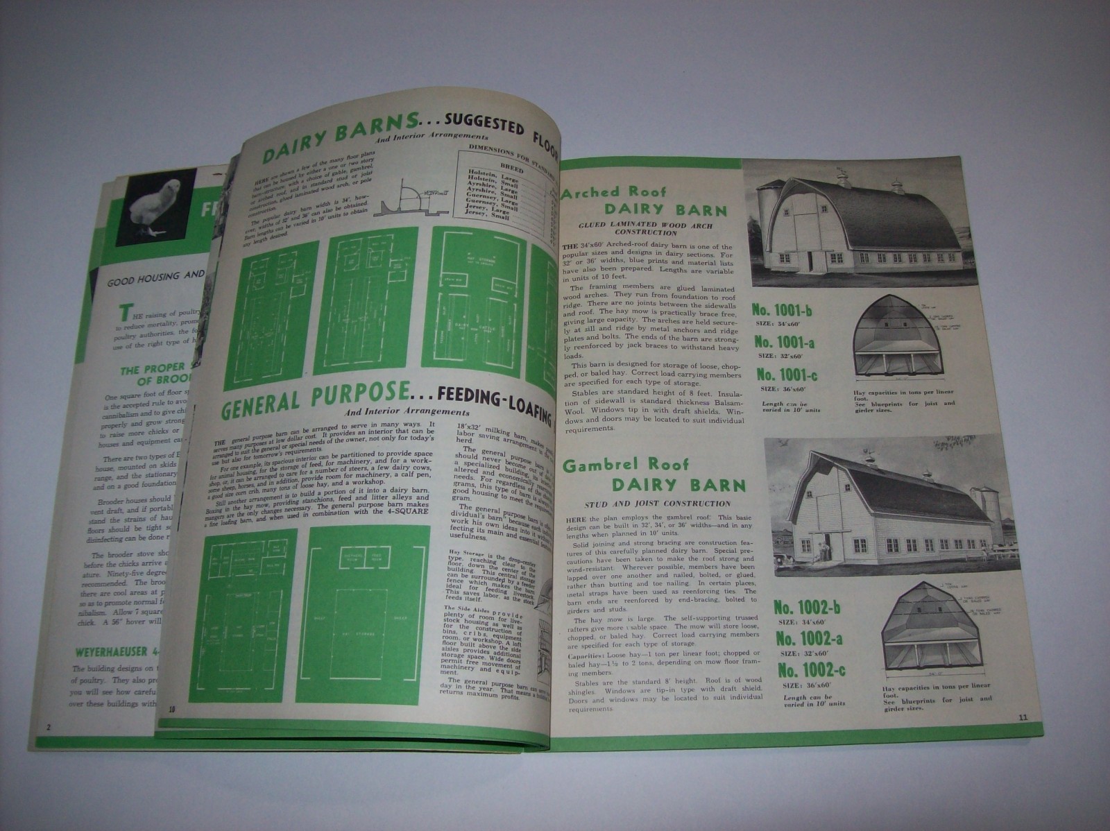 Vintage Weyerhaeuser 1949 Farm Building Service Catalog: Barns Stands Sheds, x