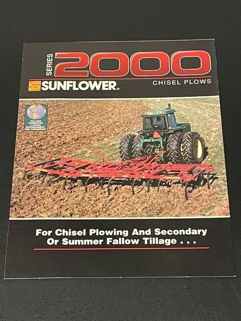 Sunflower Series 2000 Chisel Plow & 4200 Coulter Chisels Dealer’s Brochure