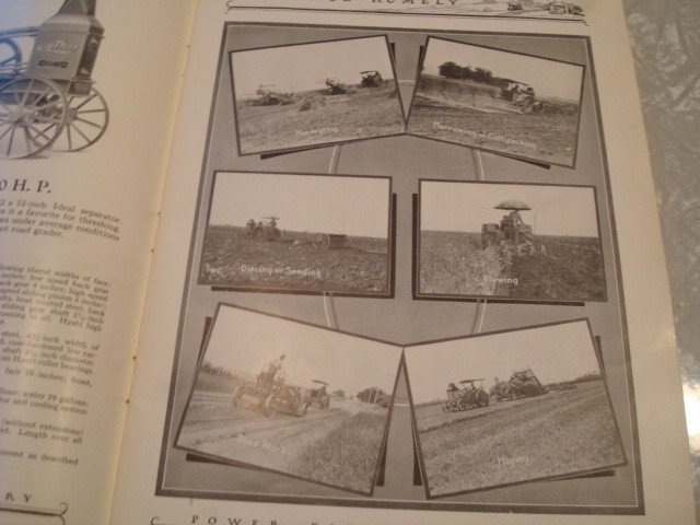 RARE Advance Rumely Power Farming Machinery 100 Page Publication