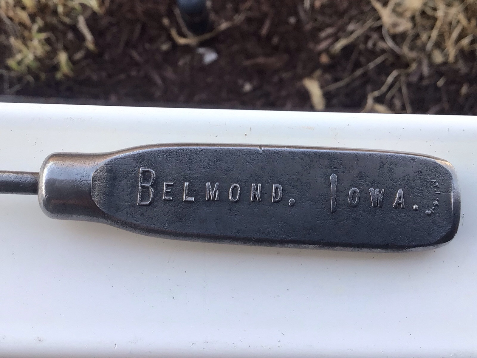 Vintage Screwdriver JF Nagle Farm Wagons Buggies Rock Rapids Iowa Advertising
