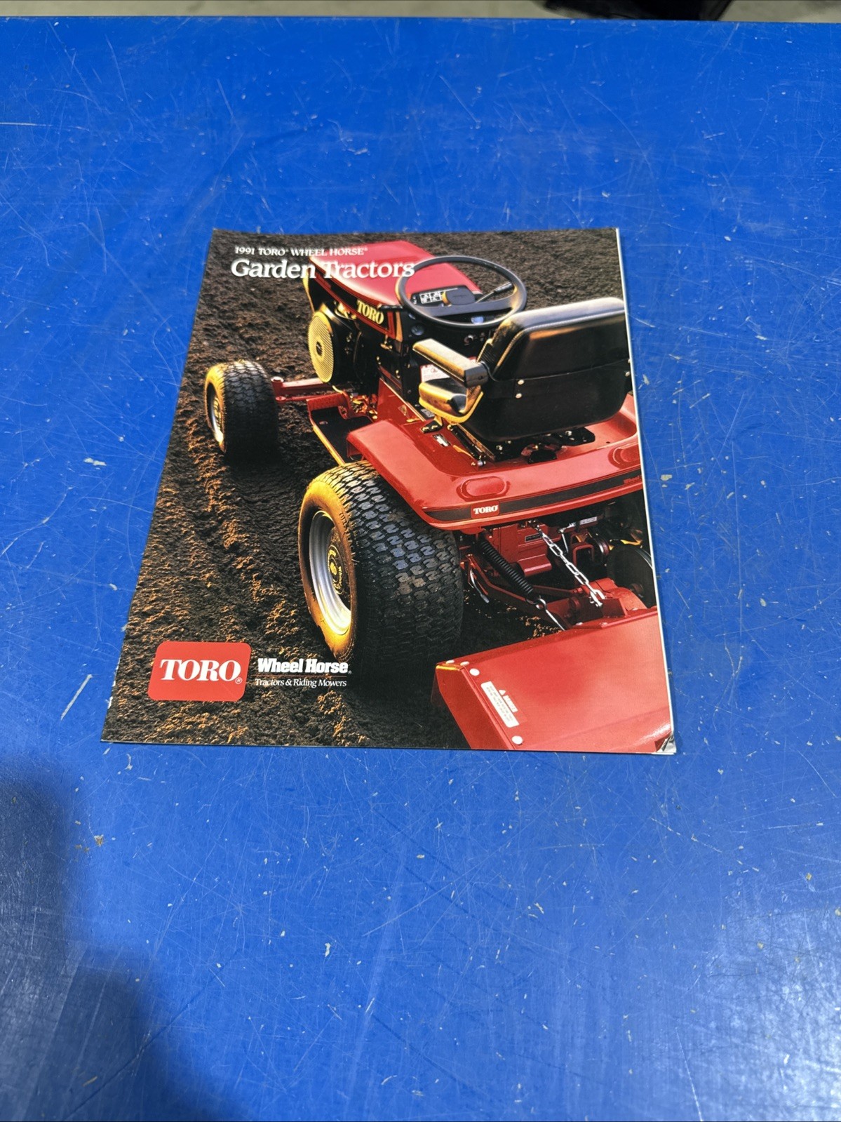 1991 Toro Wheel Horse Garden Tractors Brochure