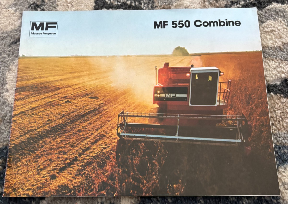 Massey Ferguson 550 Combine Brochure DCPA26