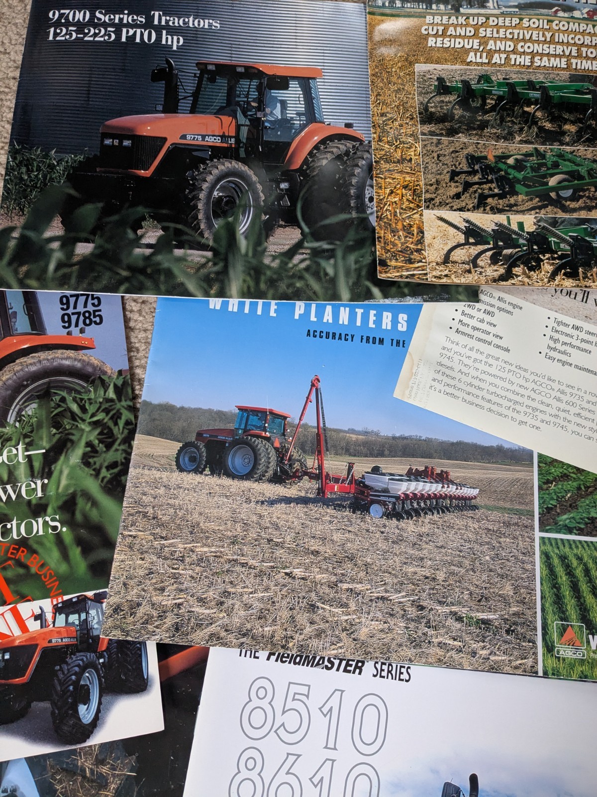 1990’s-Early 2000’s Agco White Paper Ephemera Lot