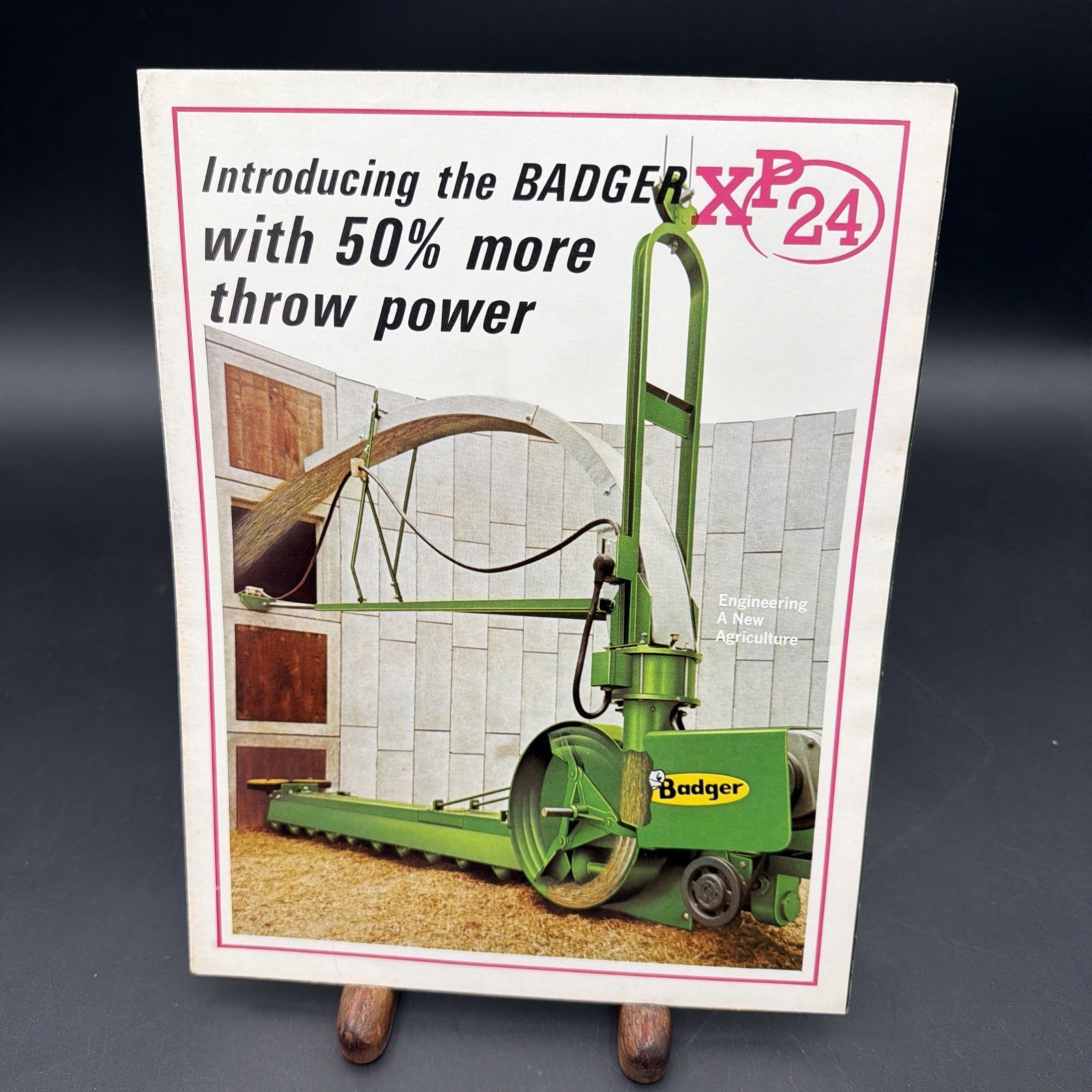 Vintage Badger XP 24 With 50% More Throw Power Brochure