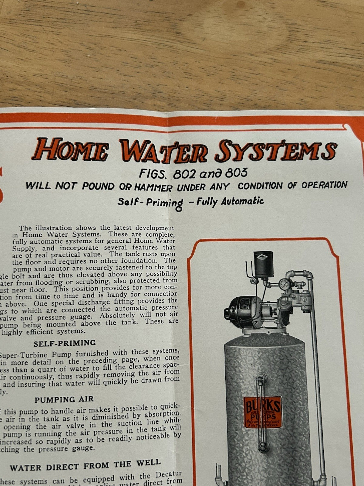 1929 Decatur Pump Company Catalog No 84C