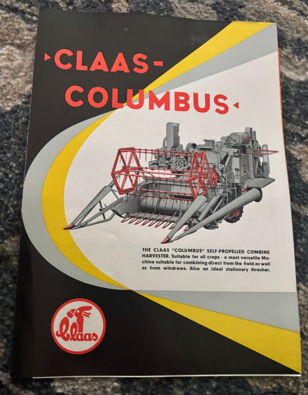 Claas Columbus Combine Brochure FCCA25