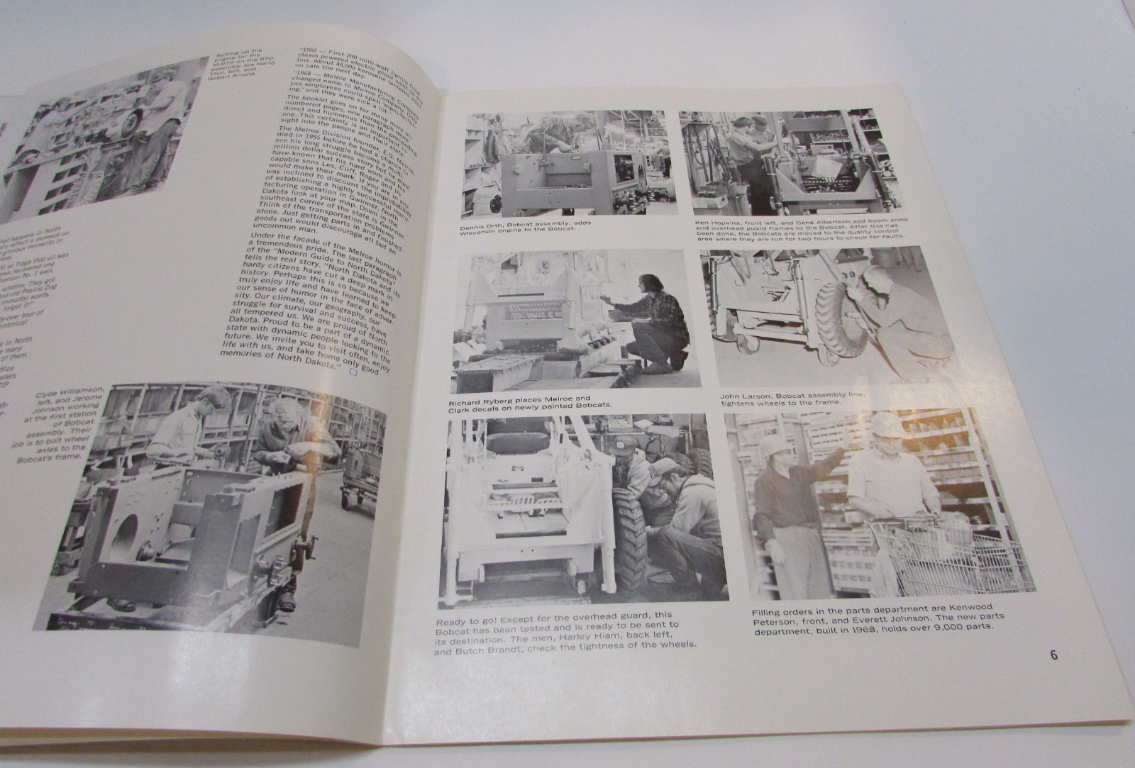 Vintage 1970’s Clark Equipment News Magazine Melroe Bobcat Skid Loaders etc
