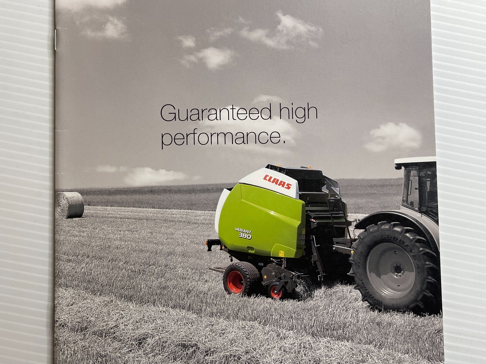 CLAAS Variant 380 / 360 RC Balers Sales Brochure *2010* (Showroom Sales Book)