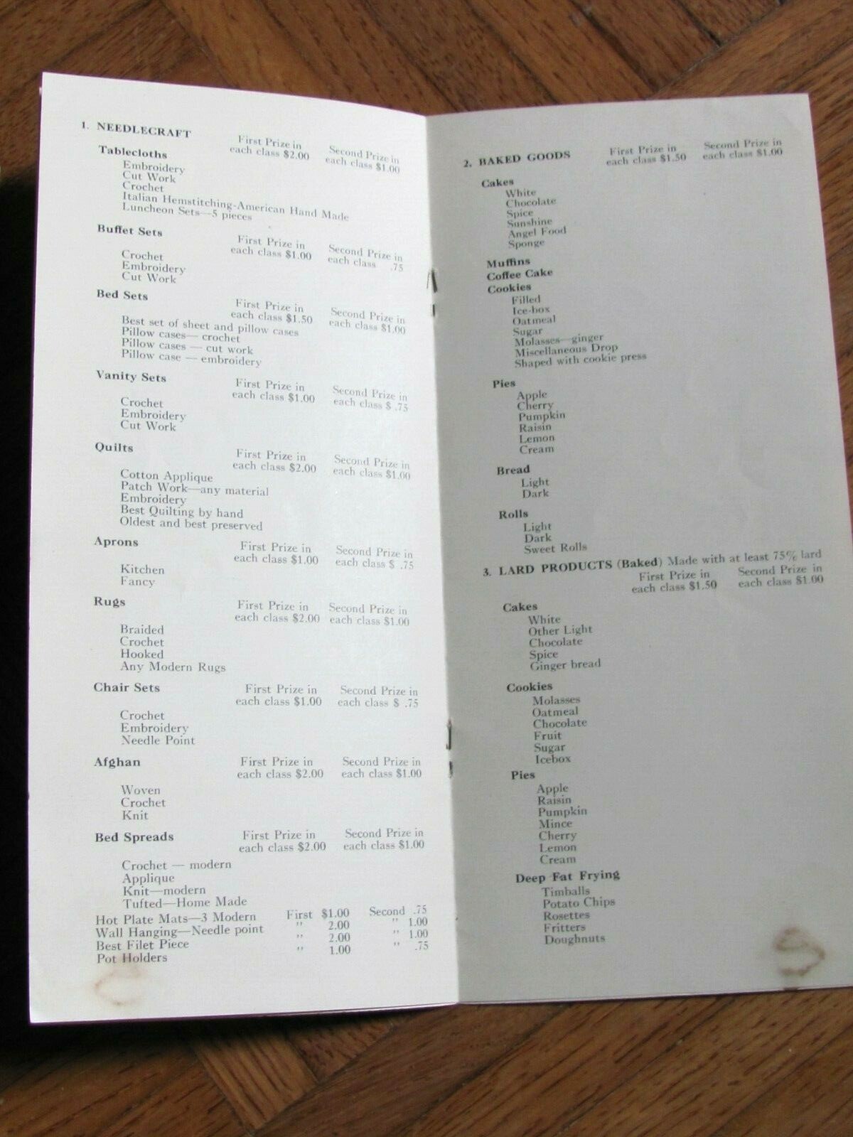 1941 ILLINOS FARMERS INSTITUTE CONVENTION LaSALLE BROCHURE , PROGRAM , CARD