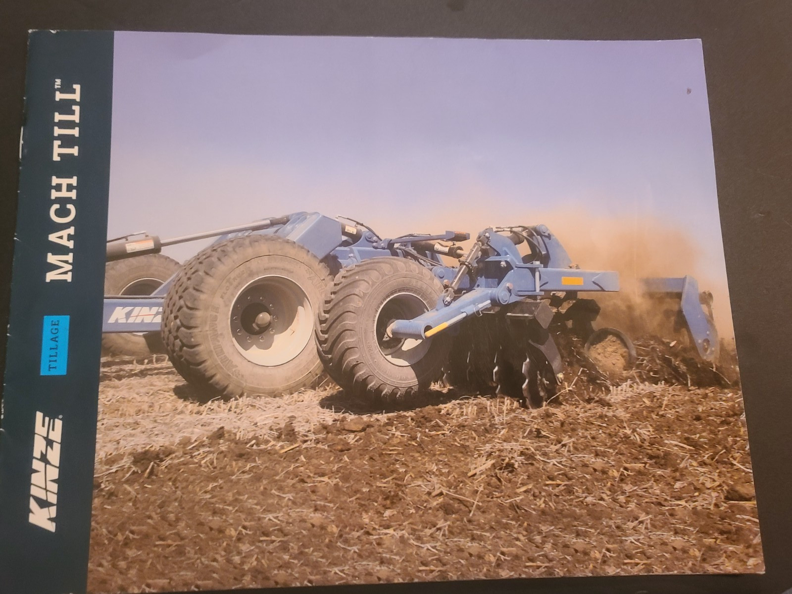 Kinze Tillage Mach Till Vintage Farming Dealer Brochure