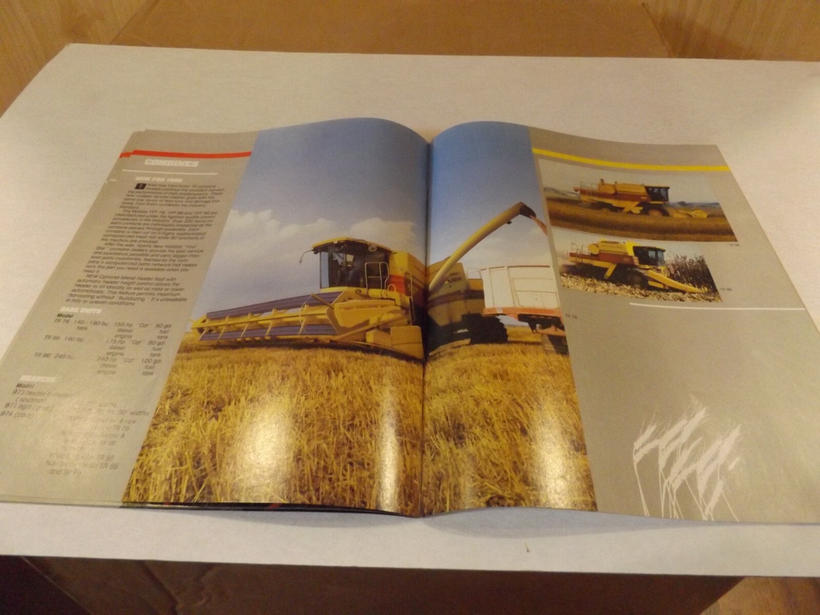 SPERRY NEW HOLLAND EQUIPMENT BUYER’S GUIDE 85, LIT # 123
