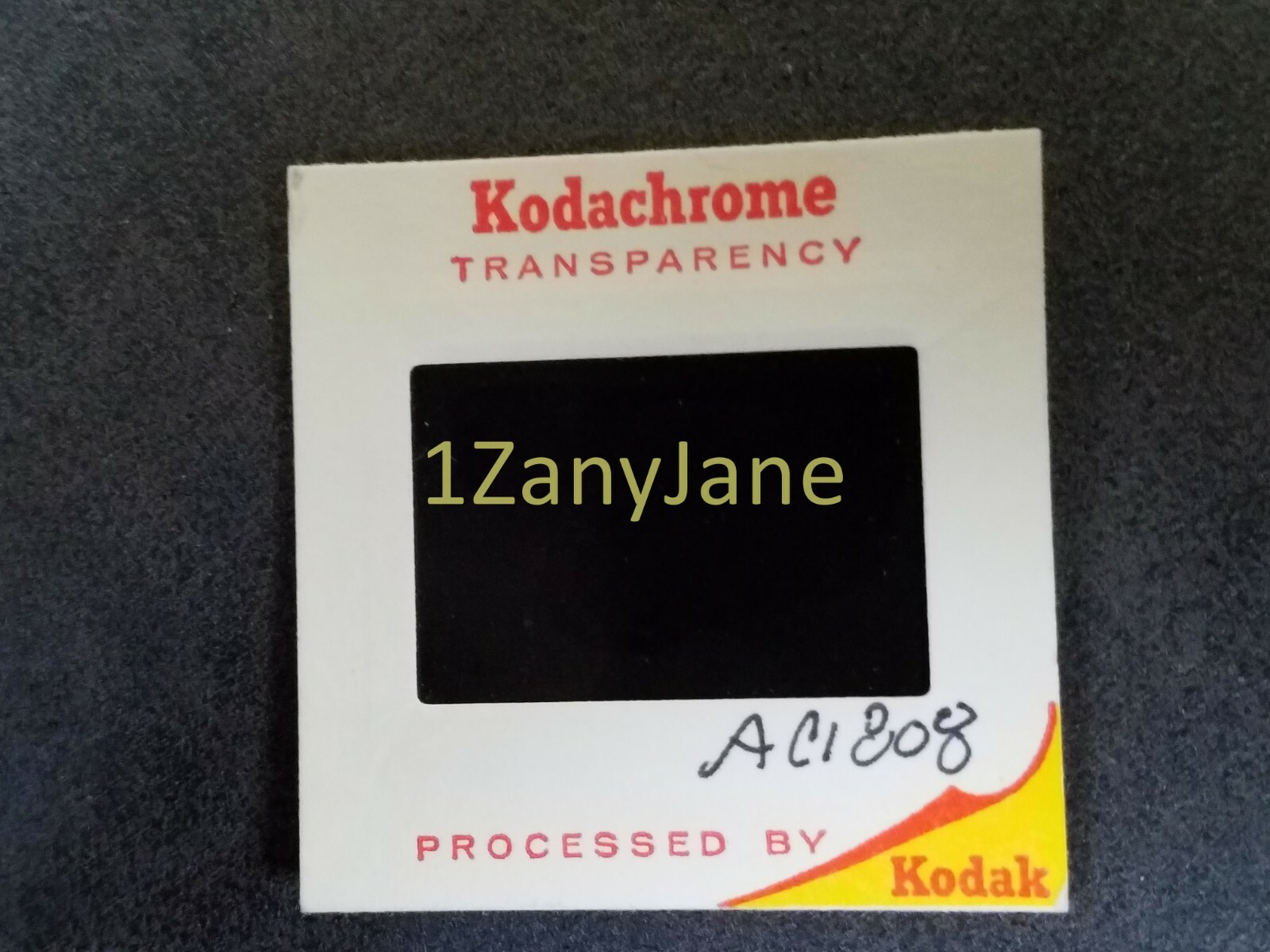 AC1808 35mm Slide of an Allis-Chalmers from MEDIA ARCHIVES ENGINE COOLING FAN