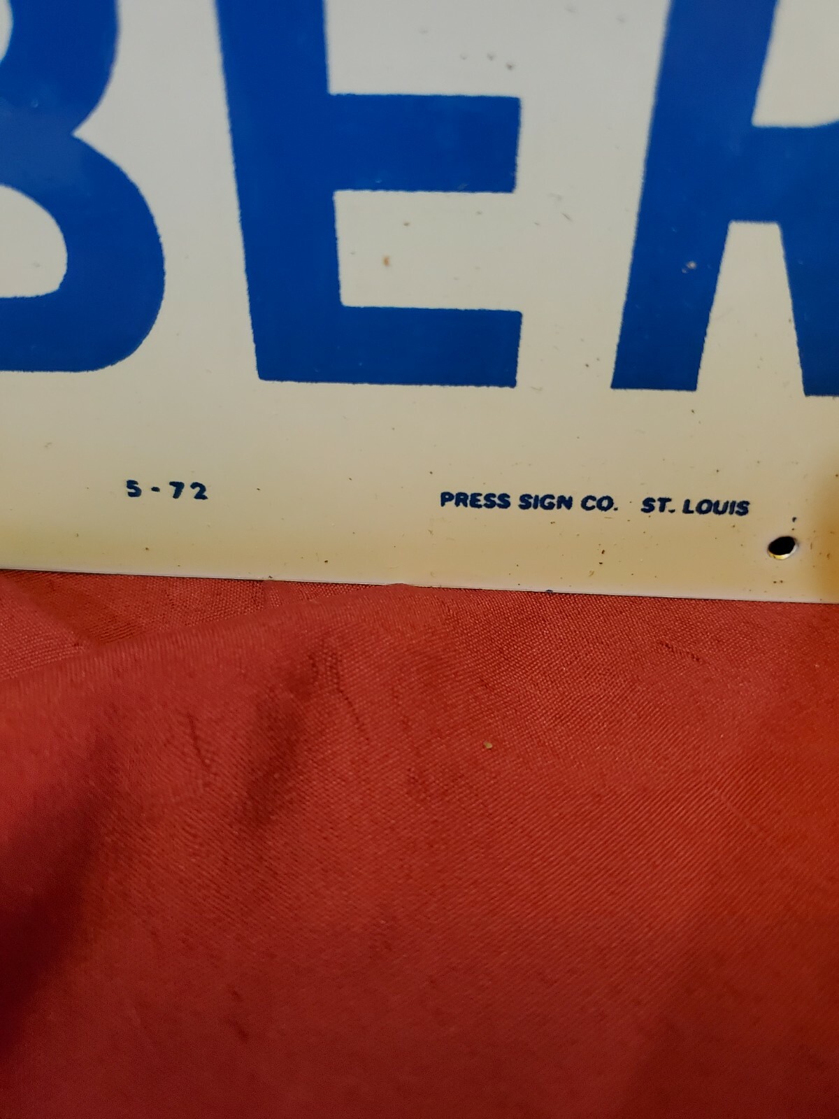 $500 Reward Kansas Farm Bureau METAL SIGN 16 In X 12 In