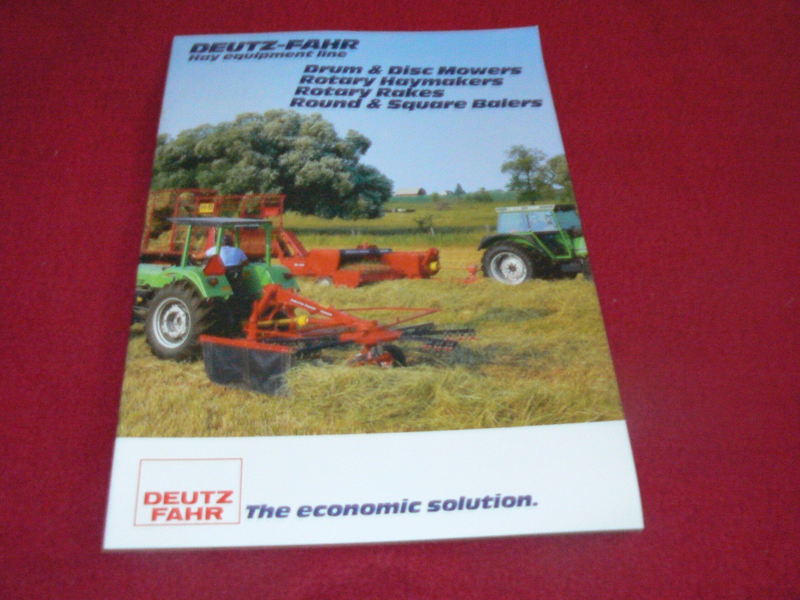 Deutz Fahr Hay Equipment Dealer’s Brochure 91 458 12
