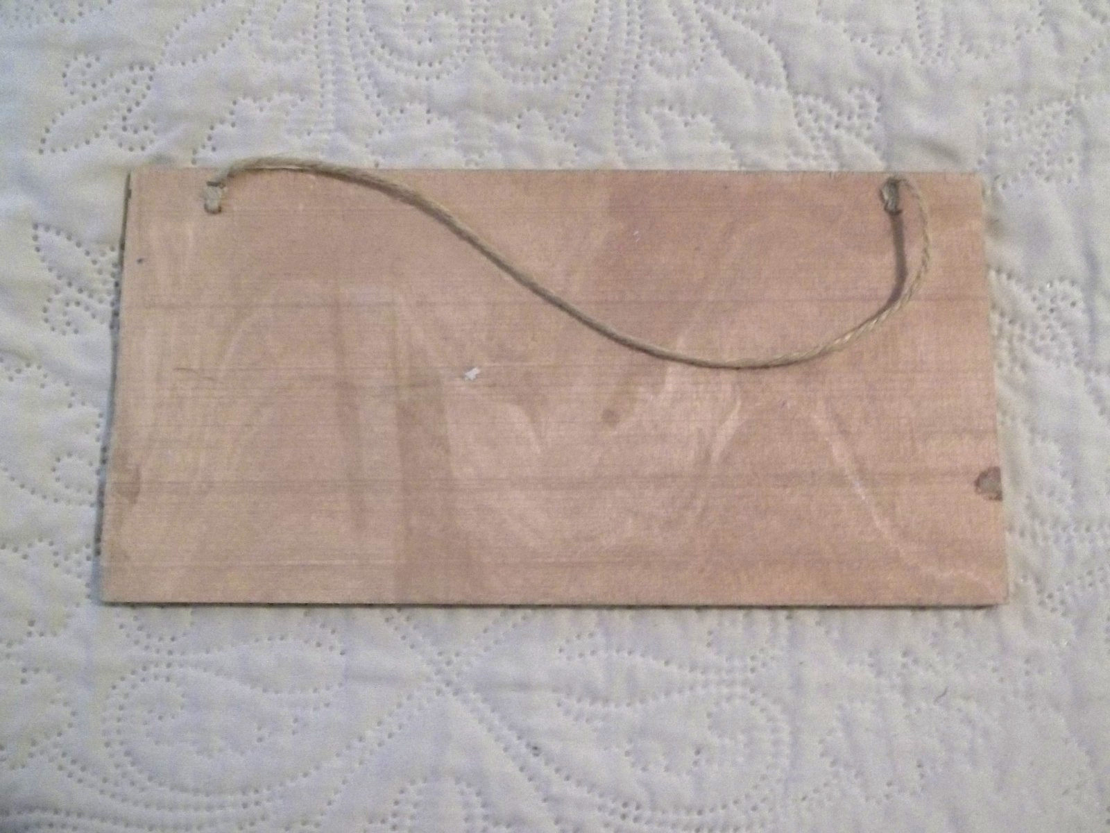 Wall Hanger Advertising ‘American Iron’ Showing US made farm tractor