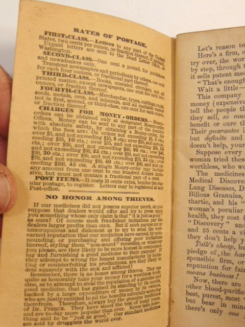1891-92 Pierce’s Memorandum and Account Book designed for Farmers, Mechanics