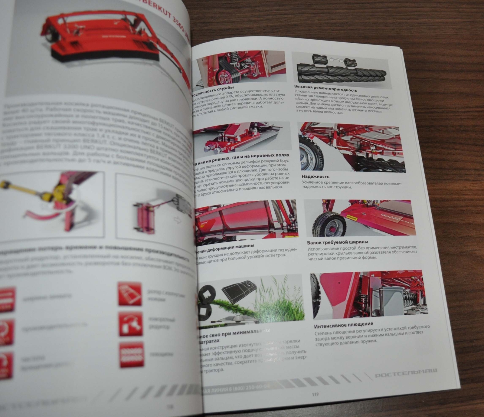 Rostselmash 2023 Model Range Tractor Agriculture Russian Brochure Prospekt