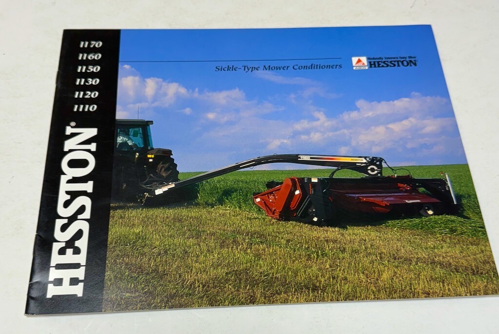HESSTON 1110-1170 Sickle-Type Mower Conditioners Brochure