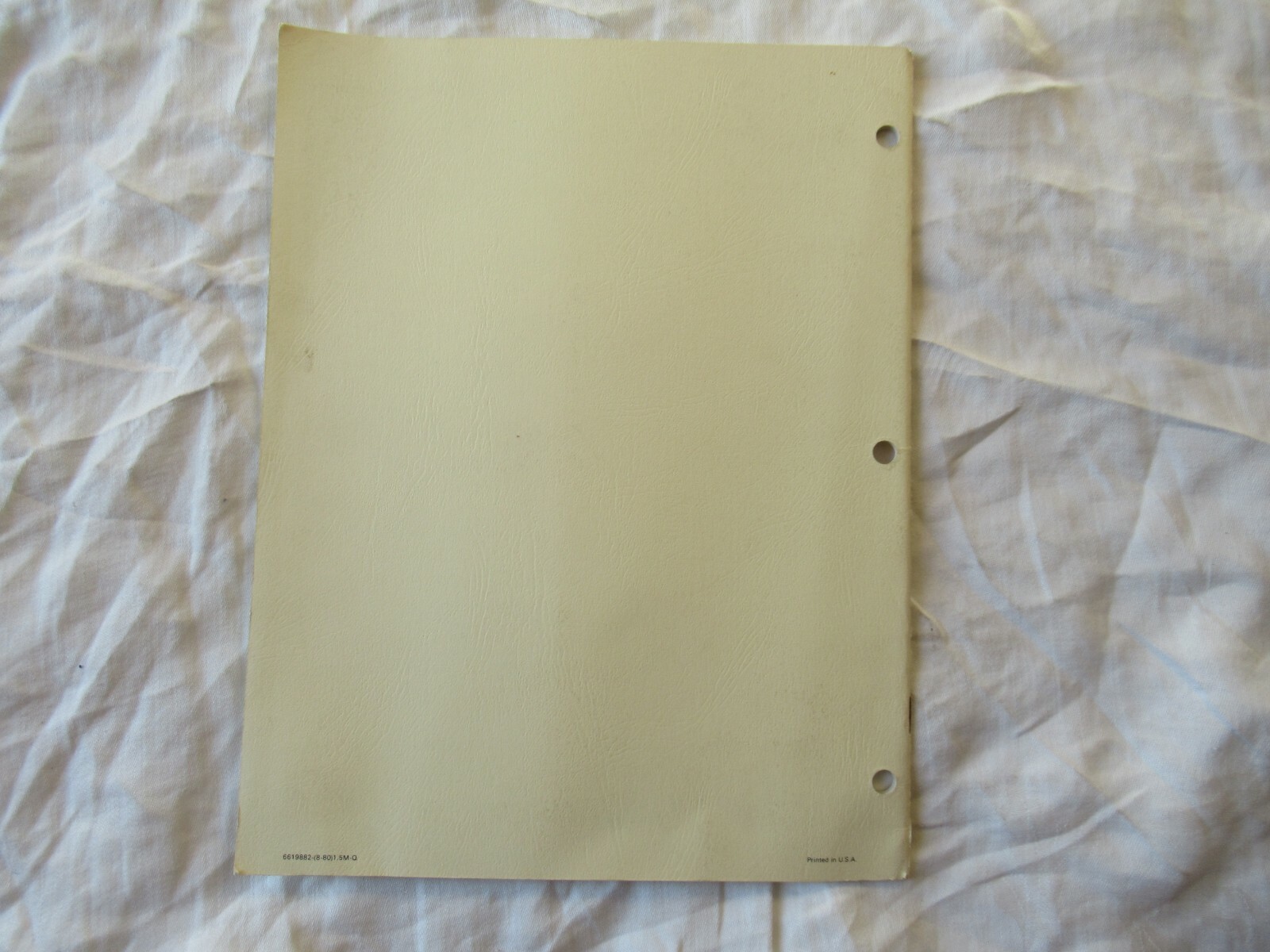 Clark Melroe model 921 plow operator’s manual