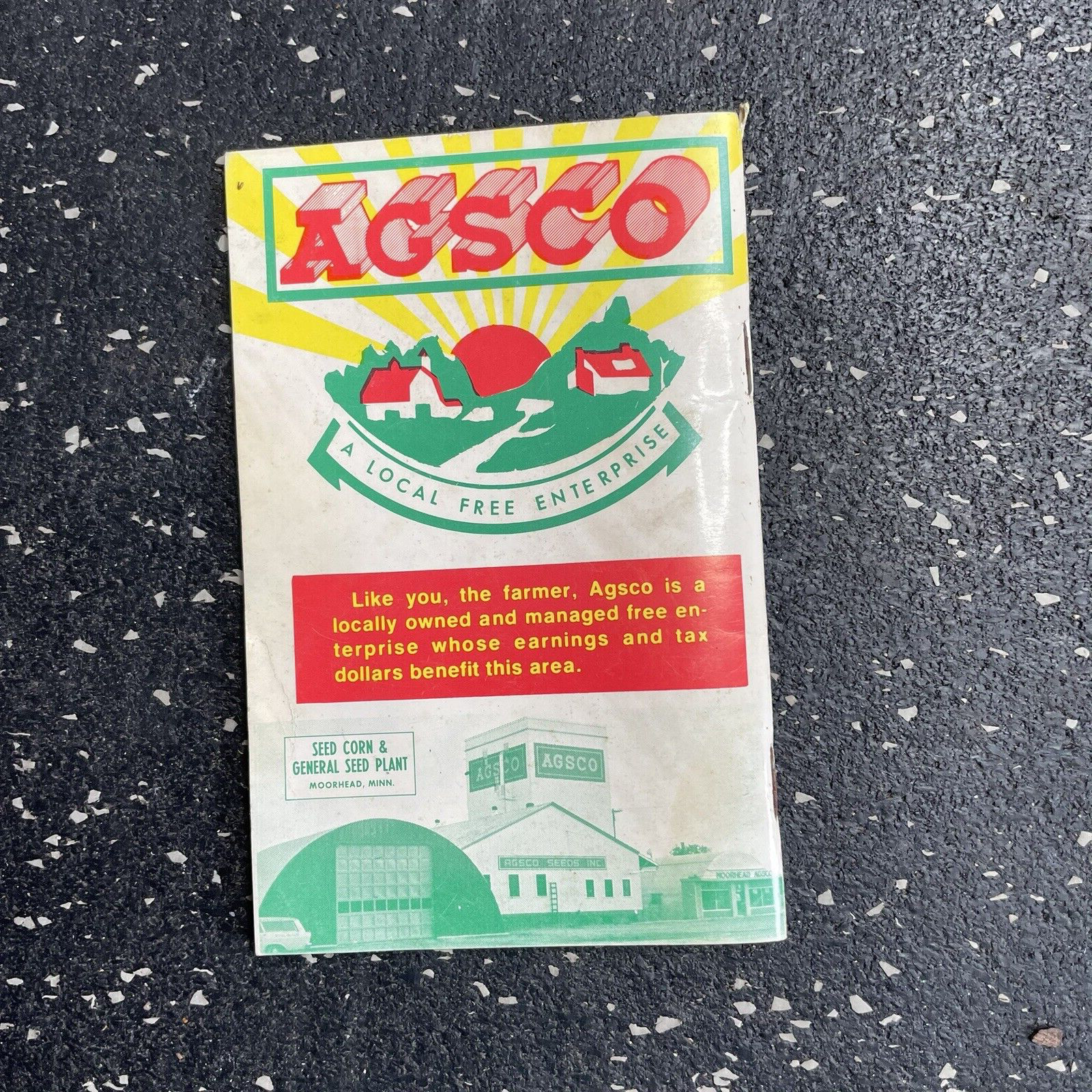 VTG AGSCO More Profitable Agriculture Farm Booklet Chemical & Steel Plants Seeds
