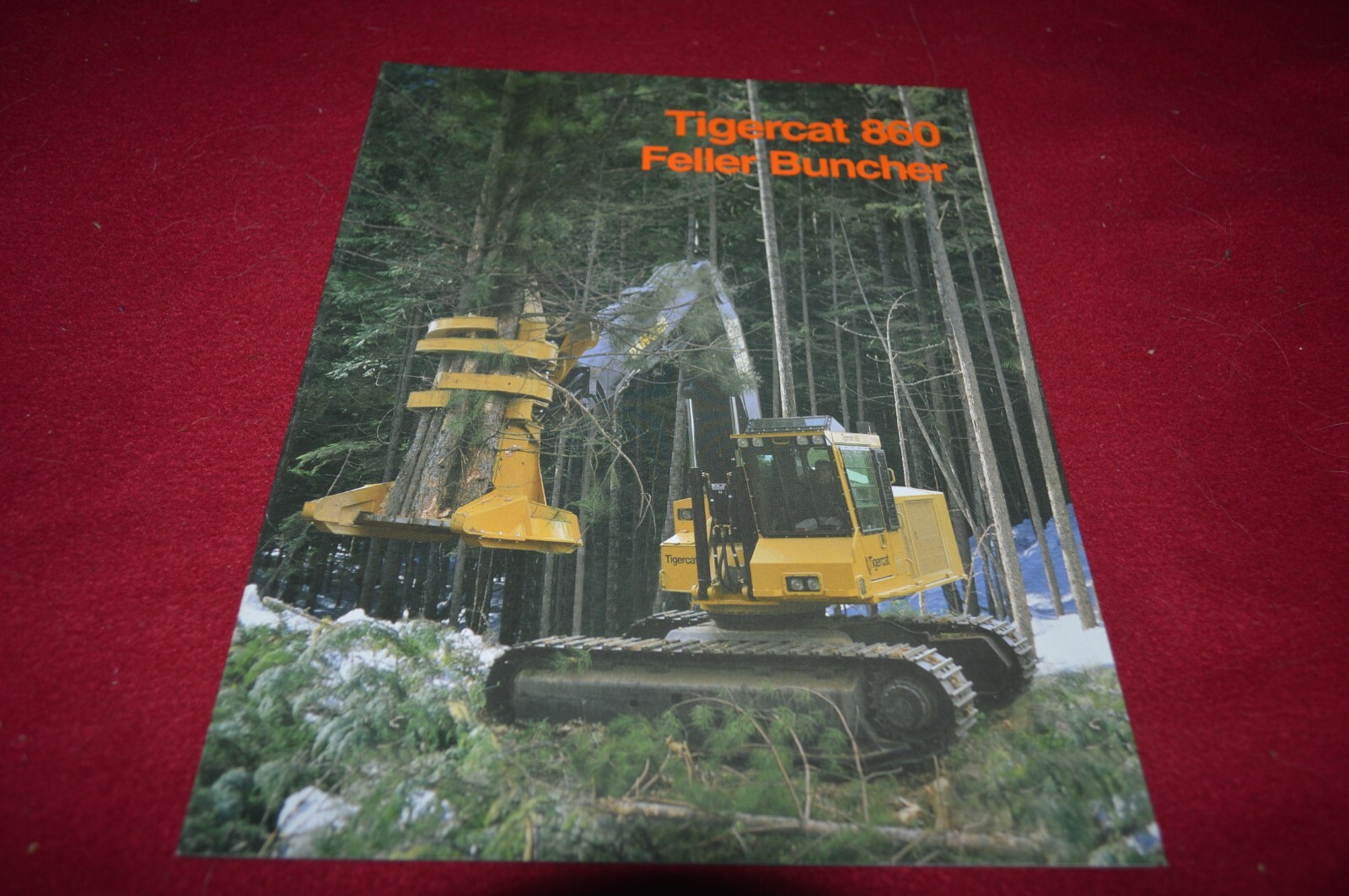 Tigercat 860 Feller Buncher Brochure FCCA