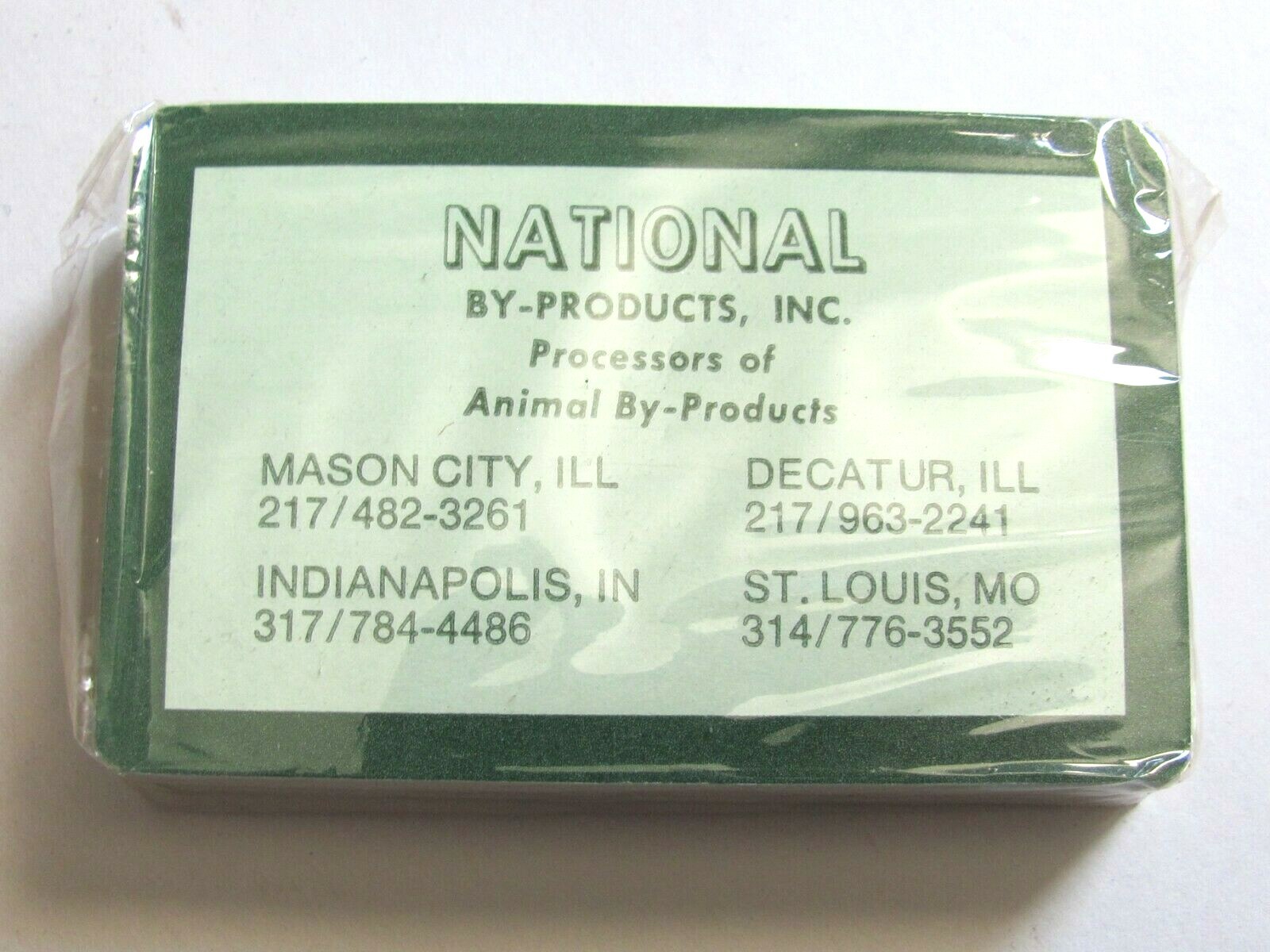 1980’S FARM ADVERTISING IL FARM BUREAU LOT McNEIL GRAIN MF BY-PRODUCTS CARDS