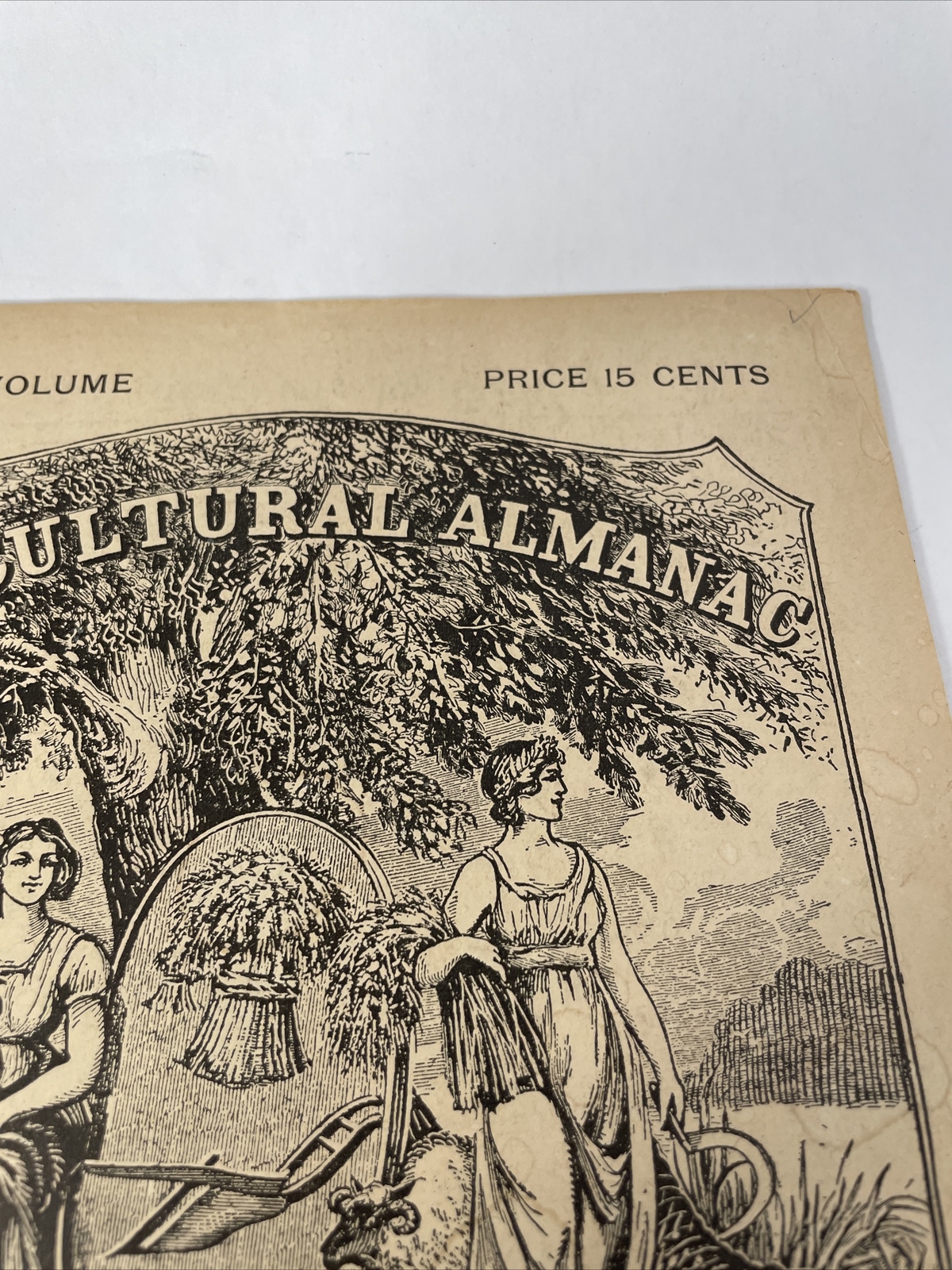 Vintage 1944 John Baers Sons Agricultural Almanac Lancaster Penn Farmers Almanac