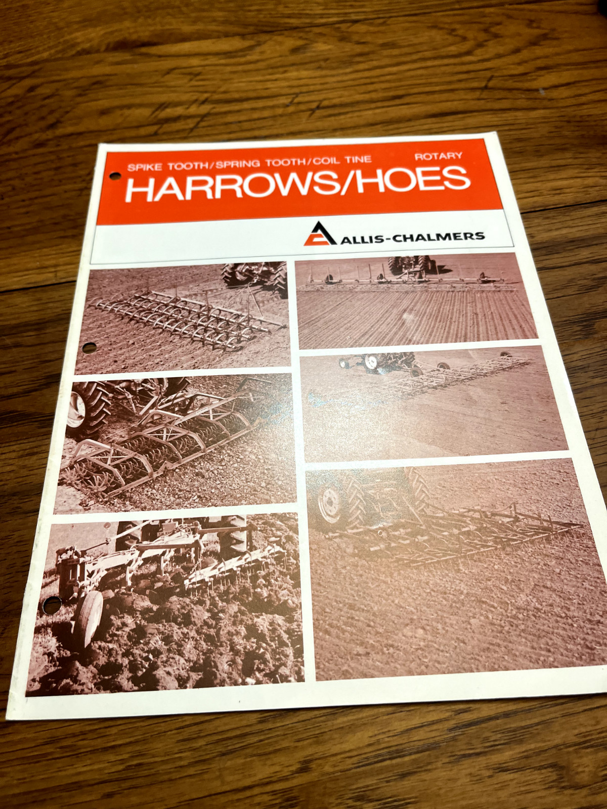 Allis Chalmers Harrows & Rotary Hoes For 1969 Brochure BAOH
