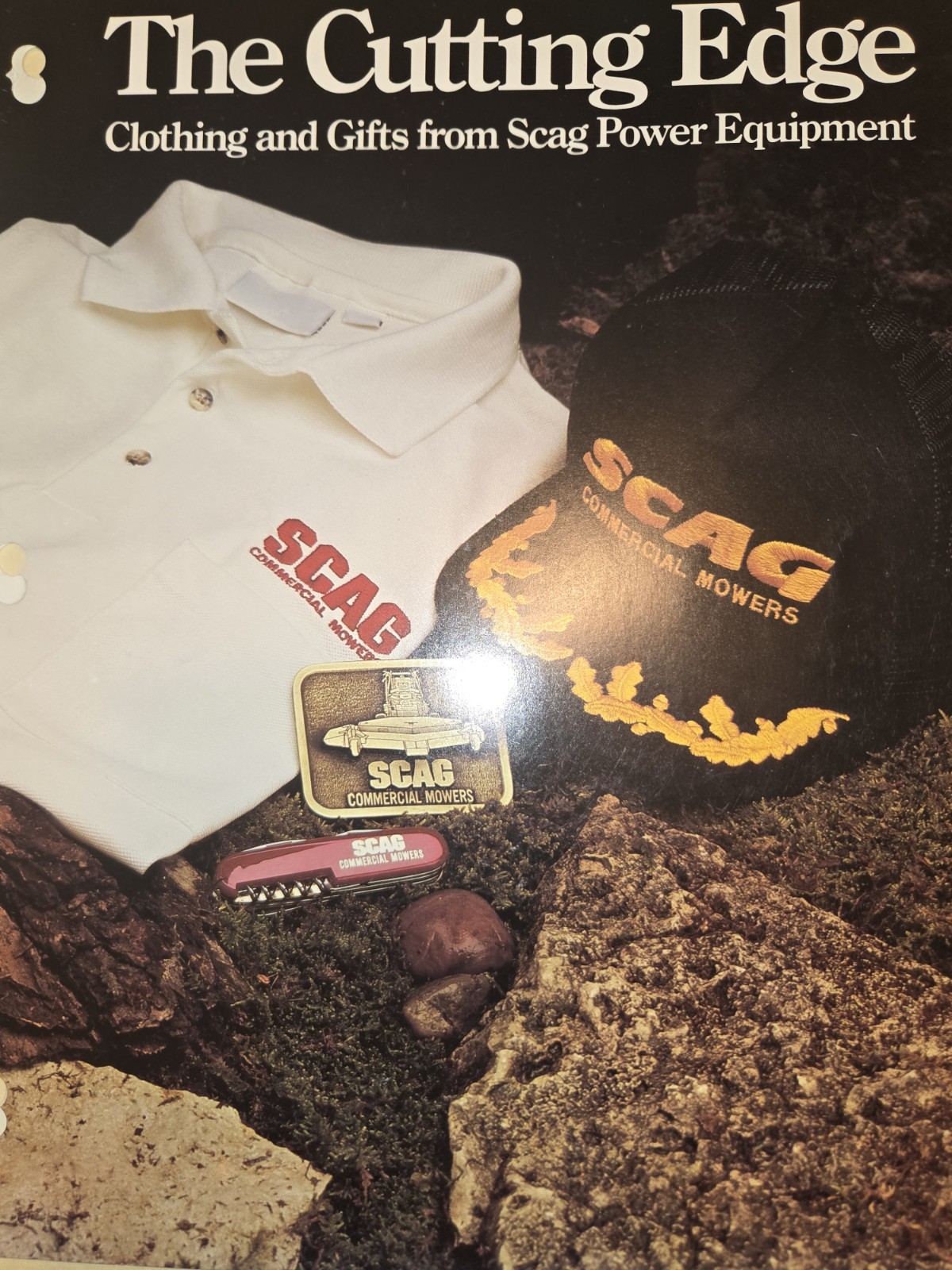 1990 SCAG POWER EQUIPMENT ADVERTISING LOT