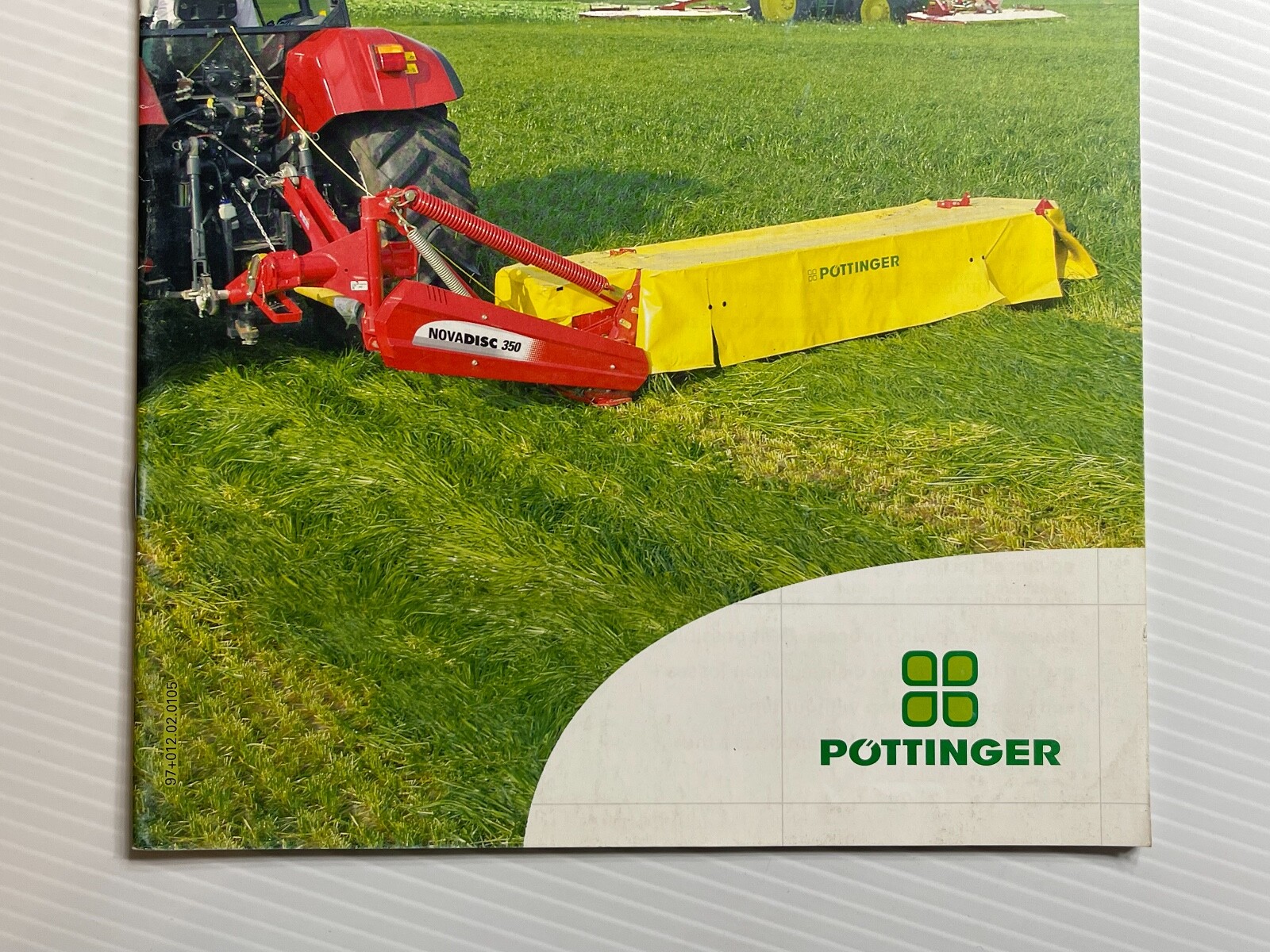 Pottinger Disc-Type Mowers Sales Brochure *2010s* (Showroom Sales Book)
