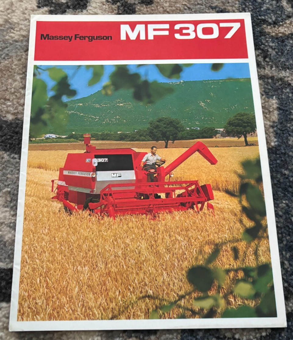 Massey Ferguson 307 Combine Brochure FCCA25