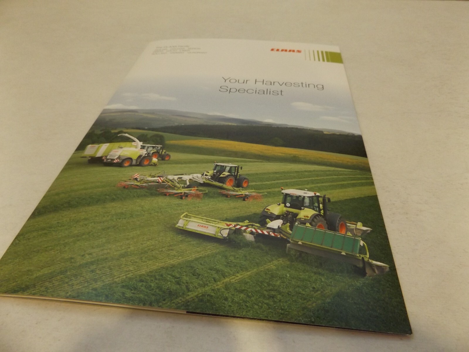 CLAAS FAMILY “YOUR HARVESTING SPECIALIST” / 2012 CD, LIT # CLA-FAM 01/2012