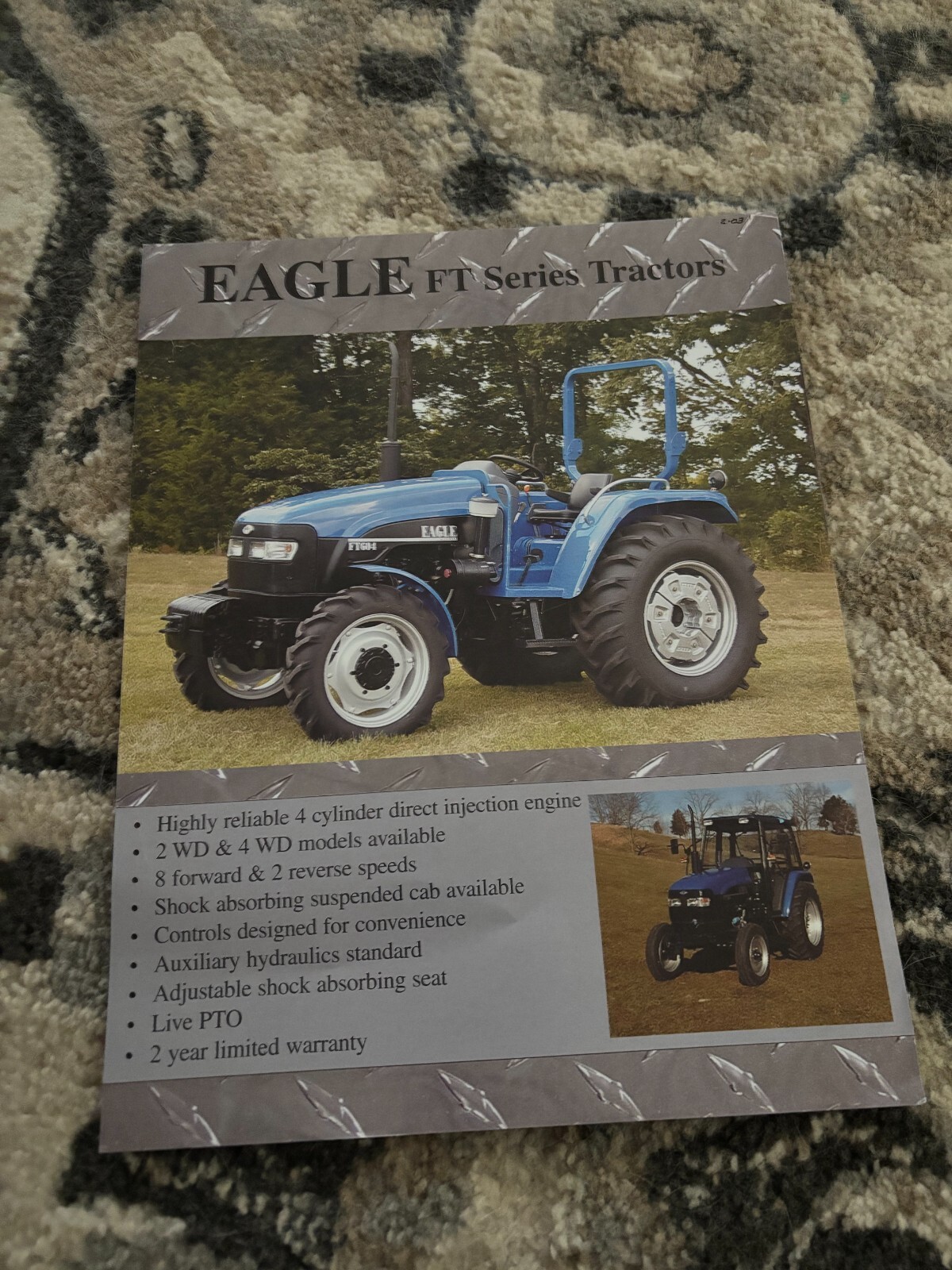 Eagle FT Series Tractor Brochure FCCA25