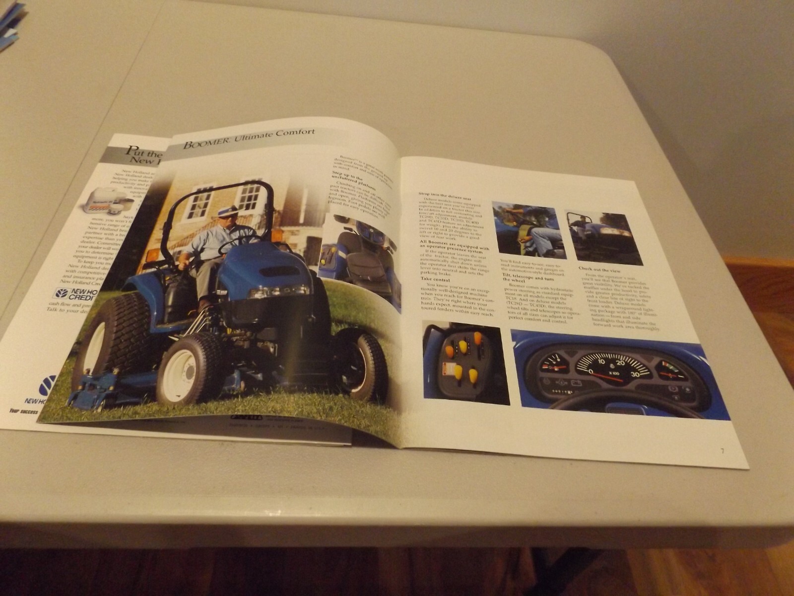 2-pc. NEW HOLLAND BOOMER COMPACT TRACTORS, LIT # 31001882, 31003010 2003