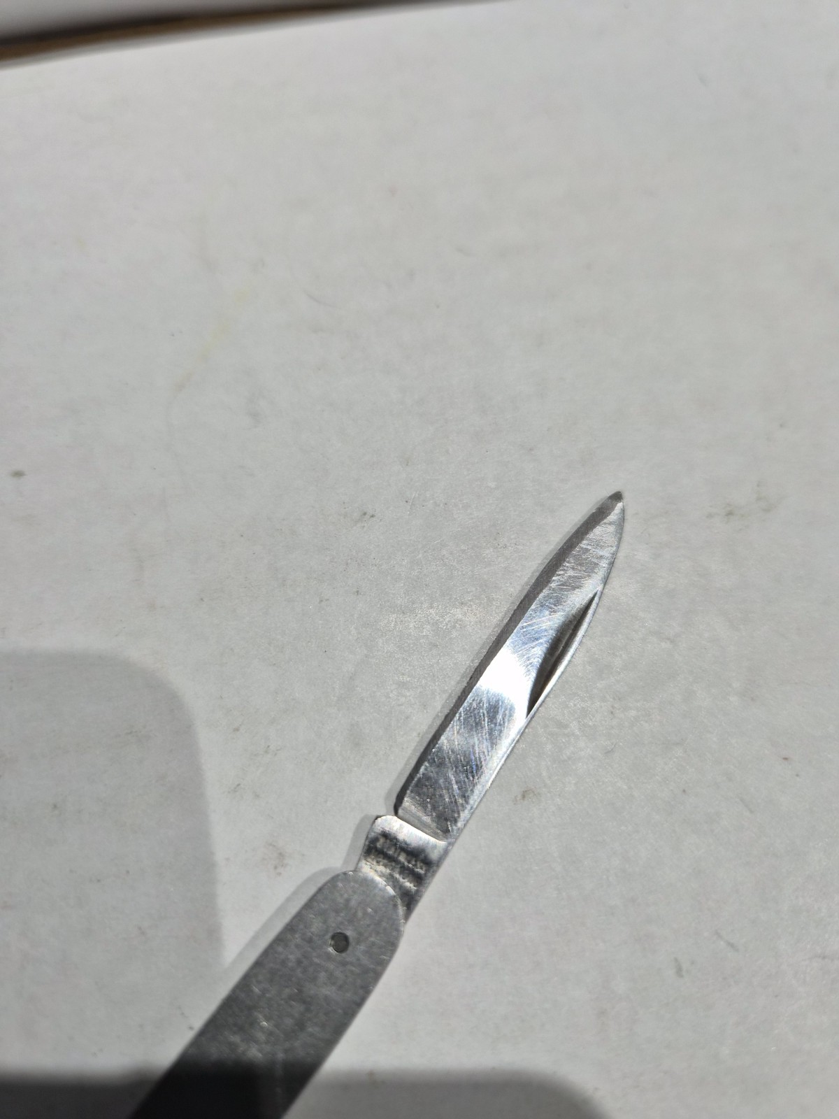 Vintage American State Bank Of Erskine Minnesota Advertising Pocket Knife 3″