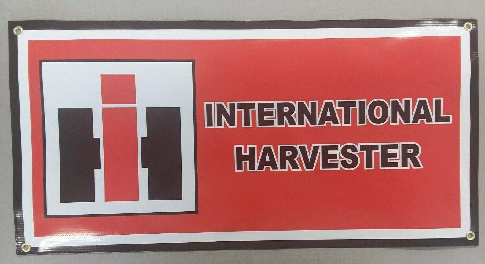 INTERNATIONAL HARVESTER BANNER – 24″ X 12″