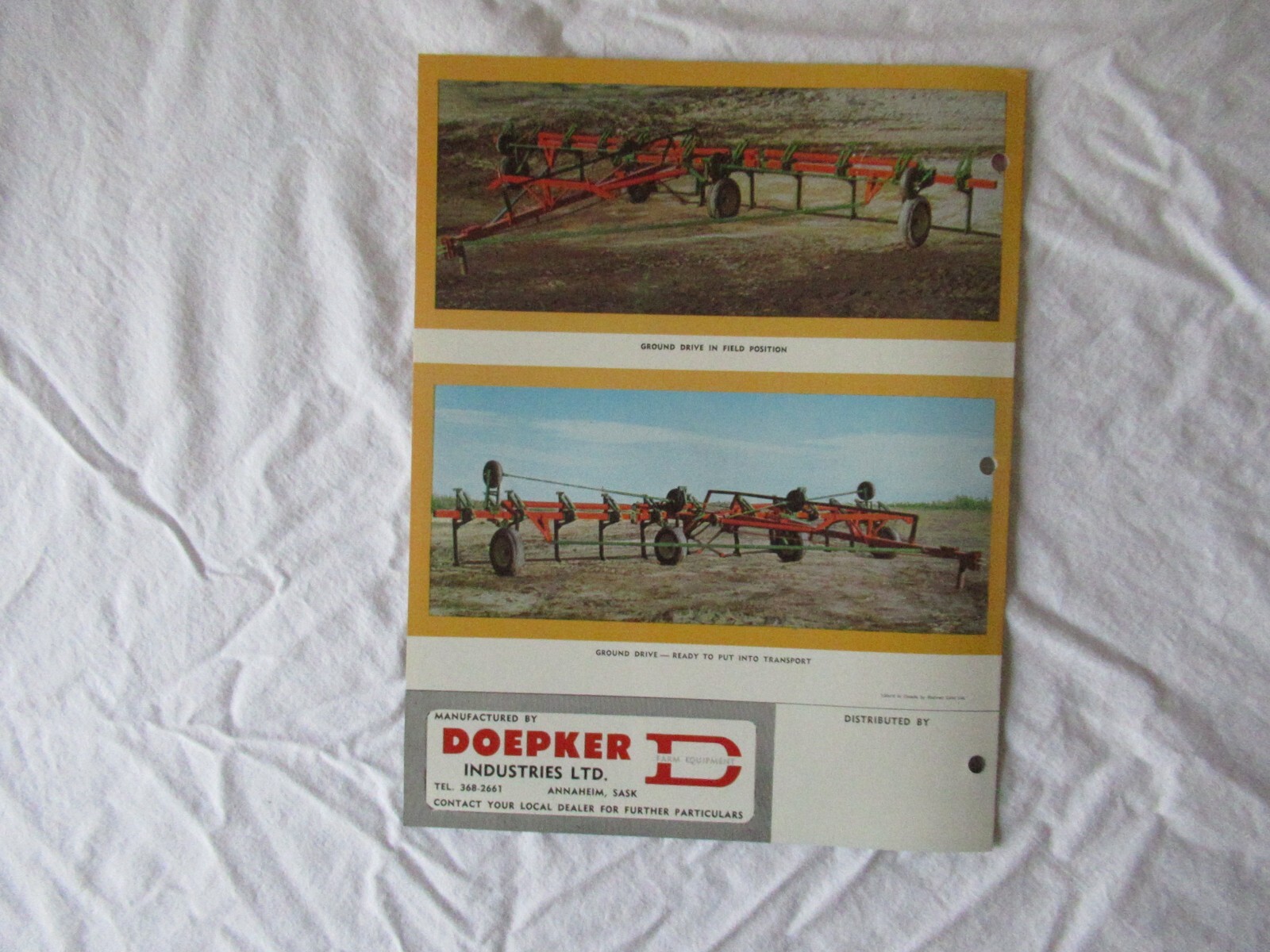 Doepker rod weeder brochure