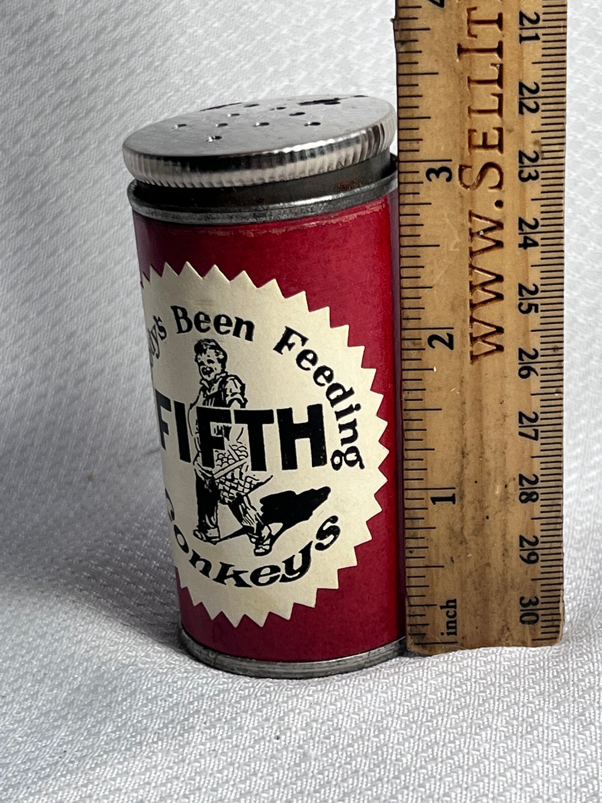 Antique Advertising Conkeys Empty Shaker Tin Farm Animal Livestock Poultry Aid
