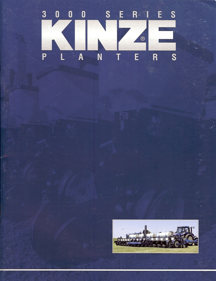 Farm Equipment Brochure – Kinze – 3000 series – Planter – c2004 (F2854)