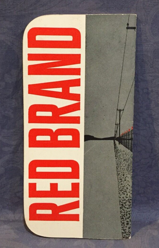 Carhart Lumber Company “RED BRAND” Notebook