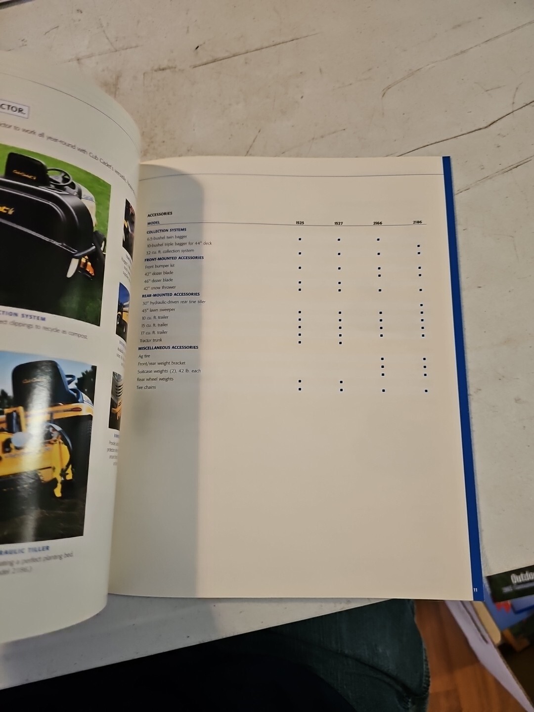 Lowe’s 2003 Cub Cadet Outdoor Power Equipment Catalog