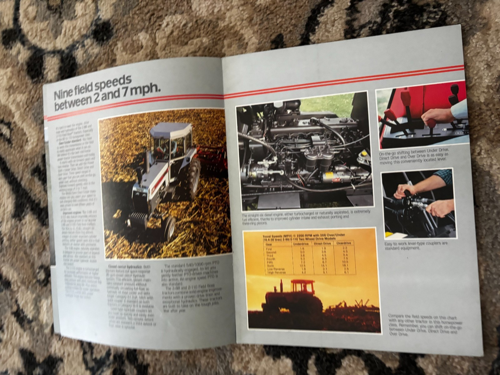 White 2-88 2-110 Tractor Brochure DCPA26