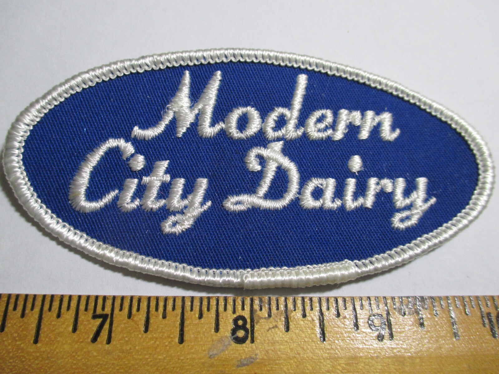 Modern City Dairy Patch NOS 60’S Agriculture Farming Cows