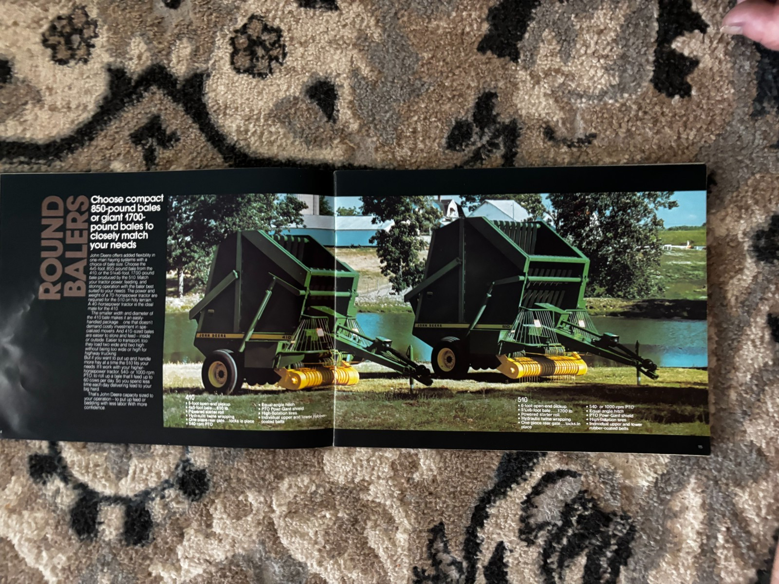 John Deere Haying Equipment for 1976 Brochure DCPA26