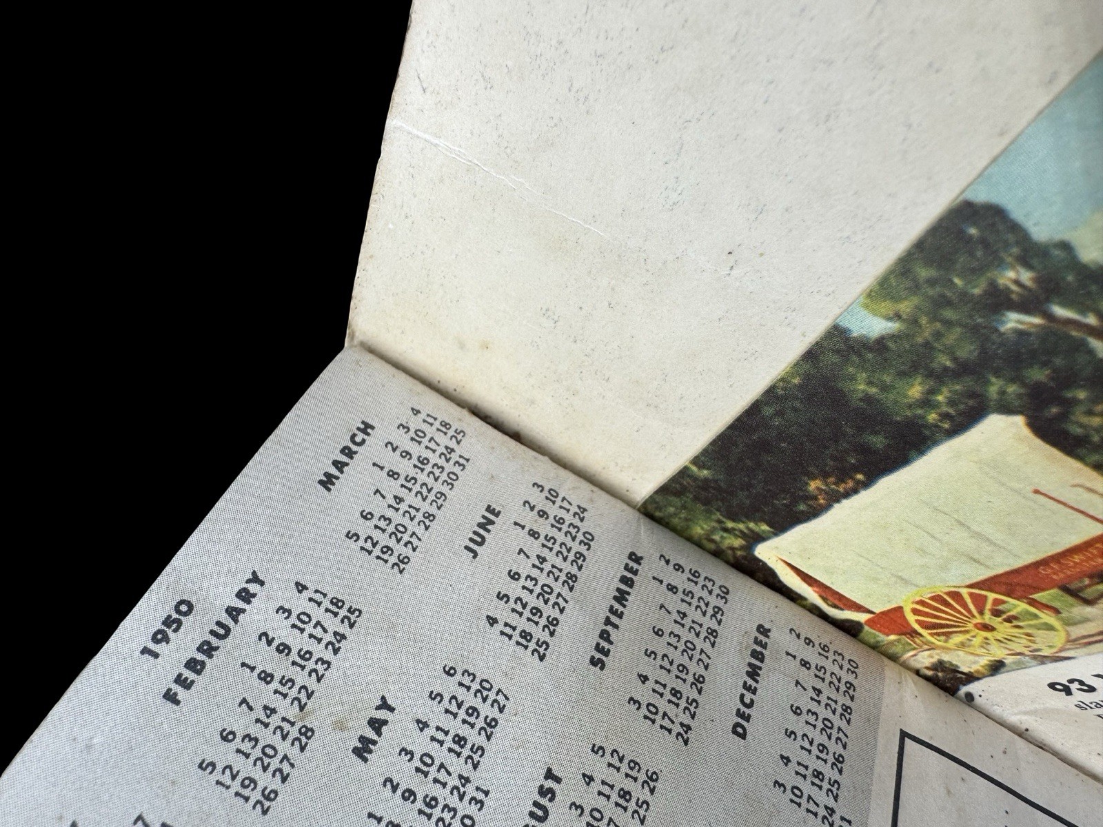 Swift’s Plant Food Service Red Steer Notebook Pocket Book Used 50’s