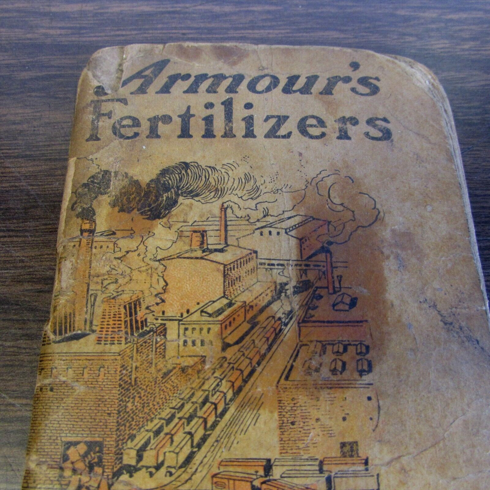 1910 ARMOUR’S FERTILIZERS – FERTILIZER INFO / NOTE BOOK – VERY GOOD