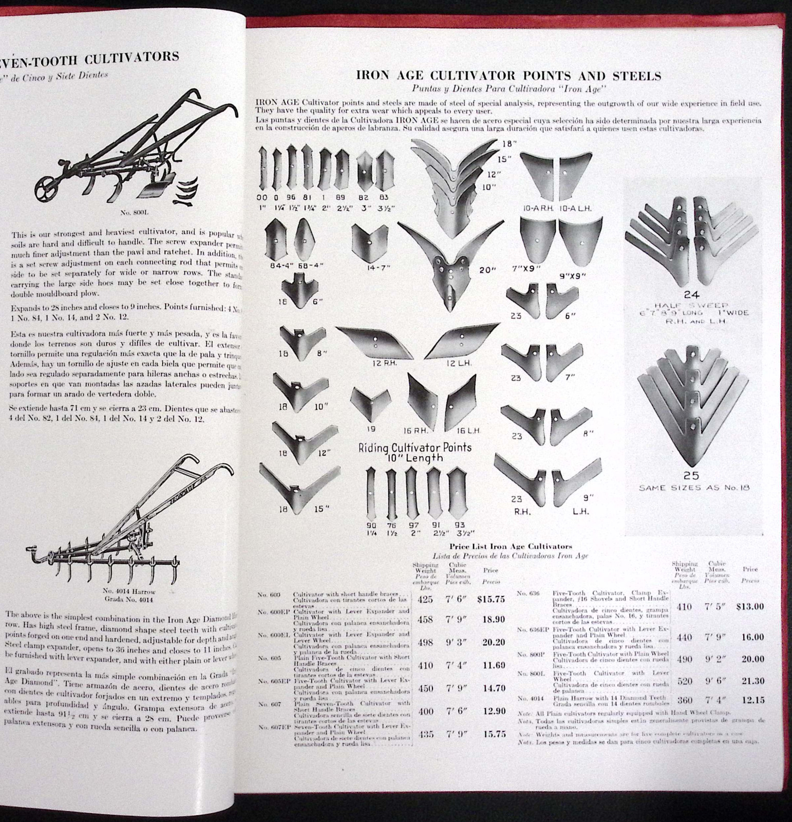 1934 A B Farquhar Ltd York PA Cultivator Planter Sawmill Boiler Catalog