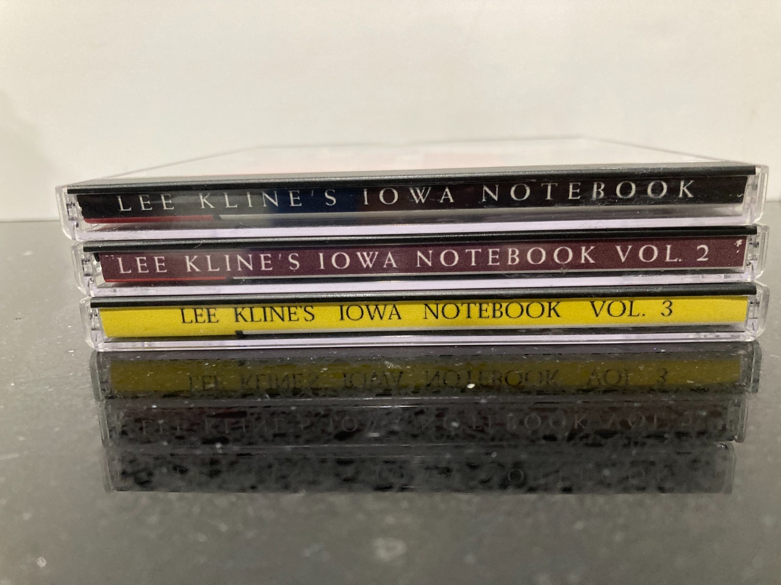 Set of 3 Lee Kline’s Iowa Notebook CD’s