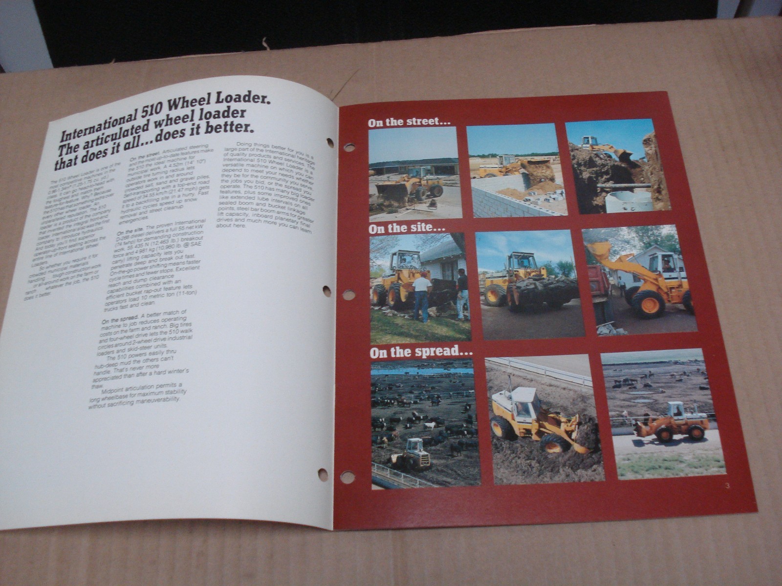 International 510 Wheel Loader Brochure